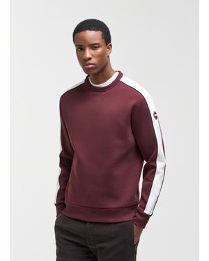 Colmar Sweat À Col Rond Heritage, Couleur Brique, Taille - Rouge