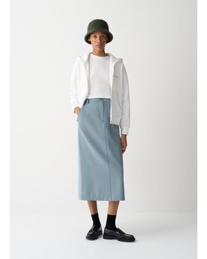 Colmar Jupe Mi-Longue, Couleur: Bleu Niagara, Taille