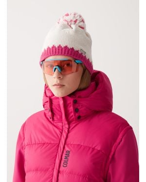 Colmar Cappello Con Pon-Pon E Bordo - Rosa