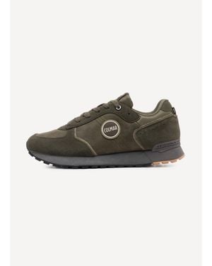 Colmar Sneakers Uomo Travis Boost, Colore Militare, Taglia - Marrone