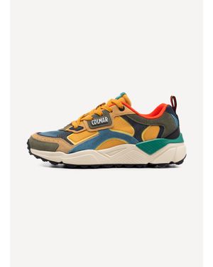Colmar Sneakers Uomo Garner Zoom, Colore: Ocra, Taglia - Multicolore