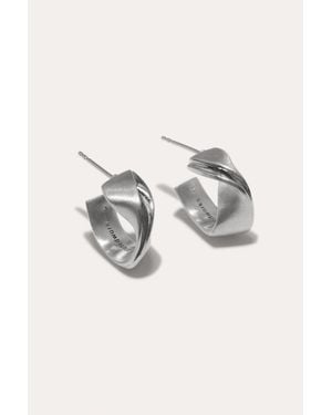 Completedworks Plume - Platinum Plated Earrings - Multicolour