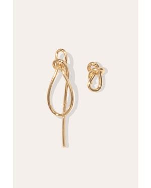 Completedworks Thread - Gold Vermeil Earrings - Metallic