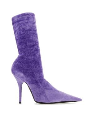 Balenciaga Boots - Purple