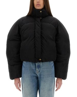 Jacquemus "La Doudoune Courte Caraco" Padded Jacket - Black