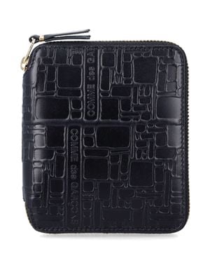 Comme des Garçons Zip-Around Wallet - Black