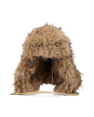 Goldbergh Cher Aviator Faux Fur Hat With Earflaps - Natural