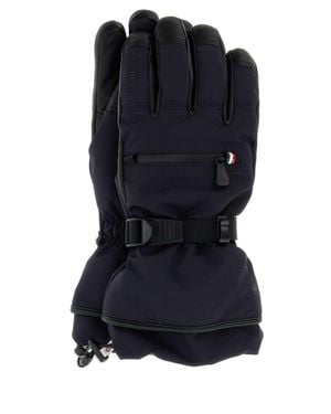 Moncler Midnight Stretch Nylon Gloves - Blue