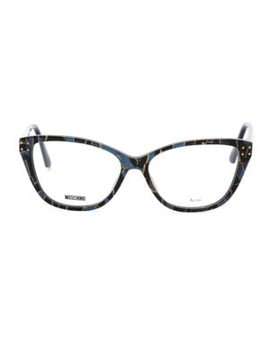 Moschino Mini Cat Eye Eyeglasses - Brown