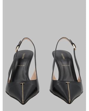 Tom Ford Inspired Sculpted Heels For - Gray