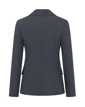 Weekend by Maxmara Sartorial Knit Blazer Jacket - Blue