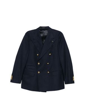 Gabriele Pasini Elegant Patterned Jacket - Blue