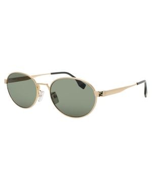 Fendi Round Metal Sunglasses 55Mm - Black