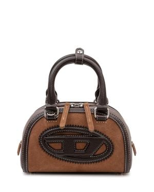 DIESEL Dome Crossbody Bag - Brown