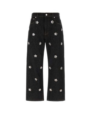 Marni Dark Blue Denim Jeans - Black
