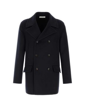Umit Benan Wool-Cashmere Jacket For - Blue