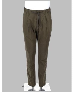 Herno Stretch Cotton Pants - Green