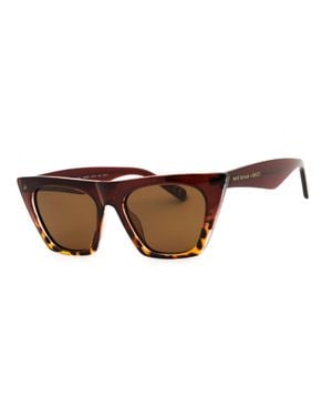 Privé Revaux Mini Cat Eye Sunglasses - Brown