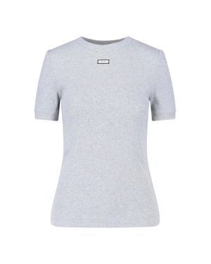 Entire studios Cotton Stretch T-Shirt - Gray