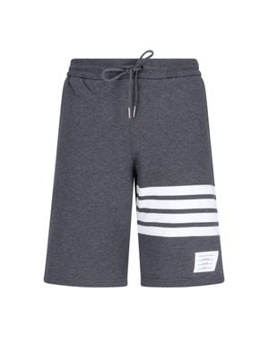 Thom Browne Pants Cotton - Blue
