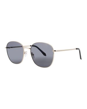 Quay Jezabell Mini Metal Sunglasses - Metallic