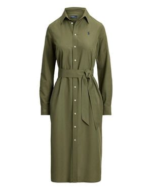 Polo Ralph Lauren Dress With Belt - Green