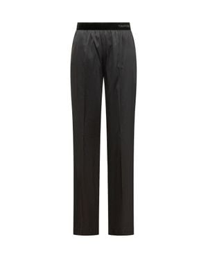 Tom Ford Silk Pants For Spring/Summer 2026 - Black