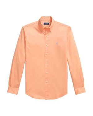 Ralph Lauren Classic Cotton Shirt For - Orange