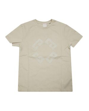 Givenchy Mini Logo Short Sleeve T-Shirt - Natural
