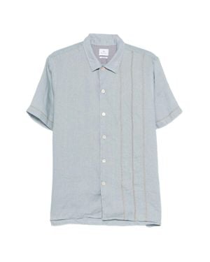 Paul Smith Classic Linen Shirt For - Blue