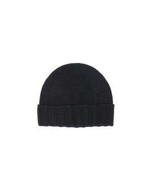 Drumohr 100% Cashmere Hat - Blue