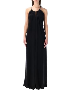 Max Mara Alamaro Halterneck Jumpsuit - Black