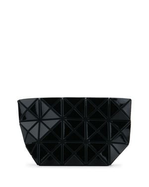Issey Miyake Geometric Prism Clutch Bag - Black