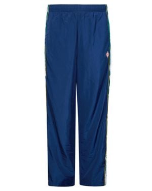 CASABLANCA 100% Polyester Tailored Pants - Blue