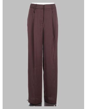 MICHAEL Michael Kors Micro-Texture Pants - Purple