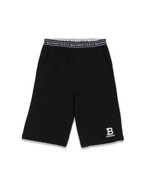 Balmain Bermuda Sweatshirt - Black
