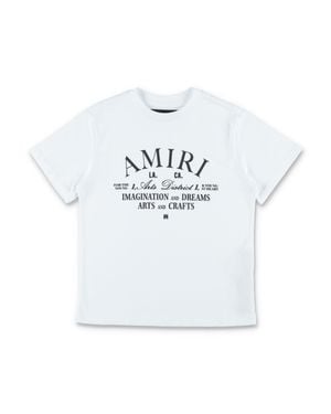 Amiri Kids Mini Arts District Graphic T-Shirt - Gray