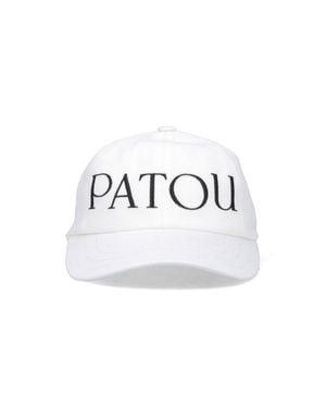 Patou Lightweight 100% Cotton Hat - White