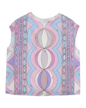 PUCCI Girls Soft Fabric Top - Pink