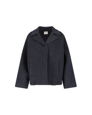 KHAITE 100% Wool Jacket - Blue