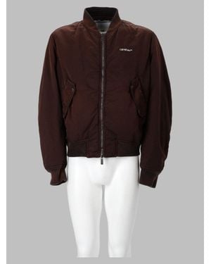 Off-White c/o Virgil Abloh Sports Jacket - Brown