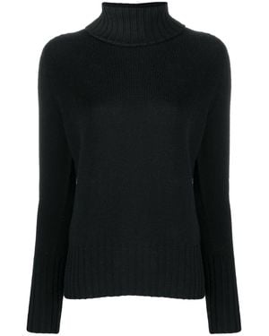 Drumohr 100% Merino Wool Sweater - Black