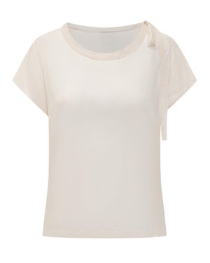 Pinko Mini Twill Blouse - White