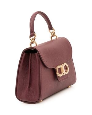 Ferragamo Doub G. Th S Shoulder Bag - Purple
