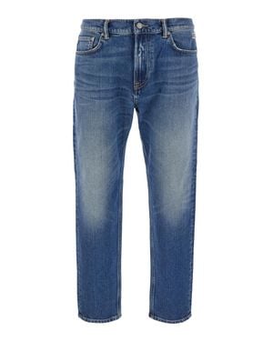 Roy Rogers Dapper Re-Search Stretch Denim Jeans With Zip & Button Closure - Blue