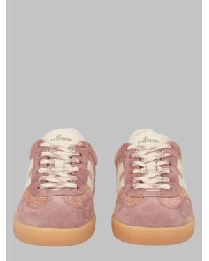 Hogan Fw26 Statement Sneakers - Pink
