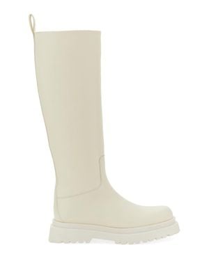Liu Jo Knee-High Leather Boots - White
