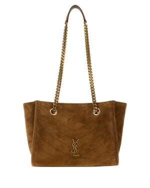 Saint Laurent Mini Niki Shoulder Handbag - Brown