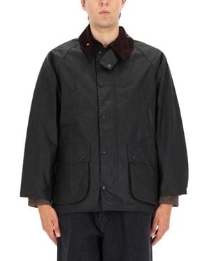 【Barbour】os bedale wax jacket gray Barbour 