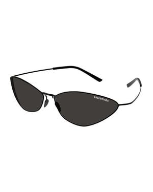 Balenciaga Fashion Sunglasses With Sleek, Modern Style - Black